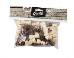 RUSTIK - 20 PIONS EN BOIS POUR JEUX D'ÉCHECS
